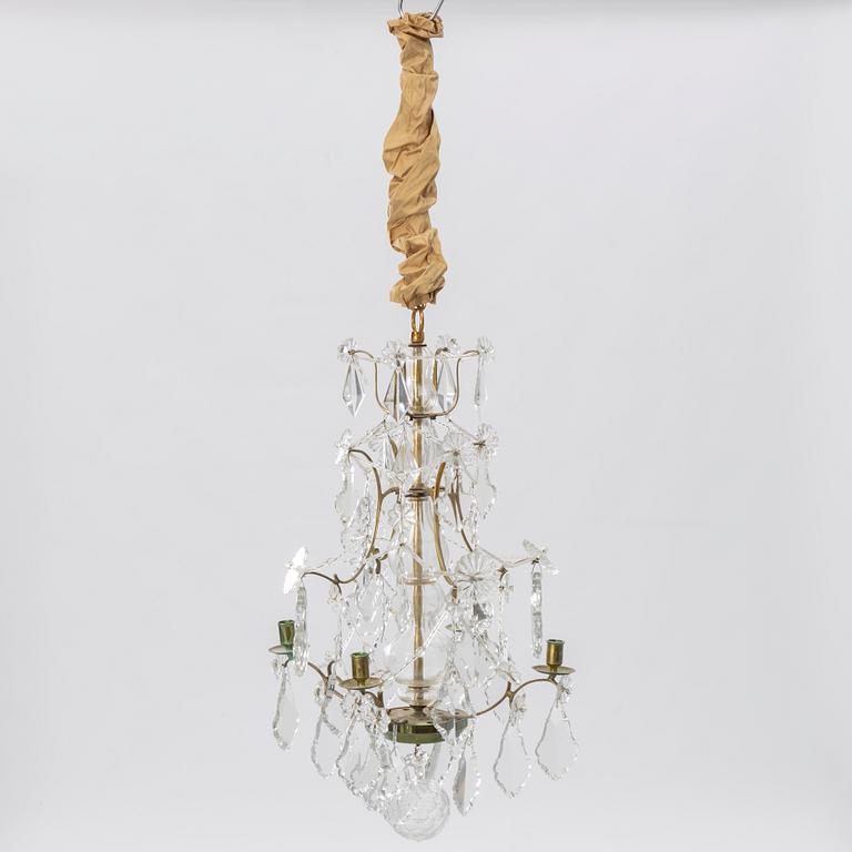 A "Sturehov" Rococo style chandelier fron IKEA's 18th century series, 1990's.