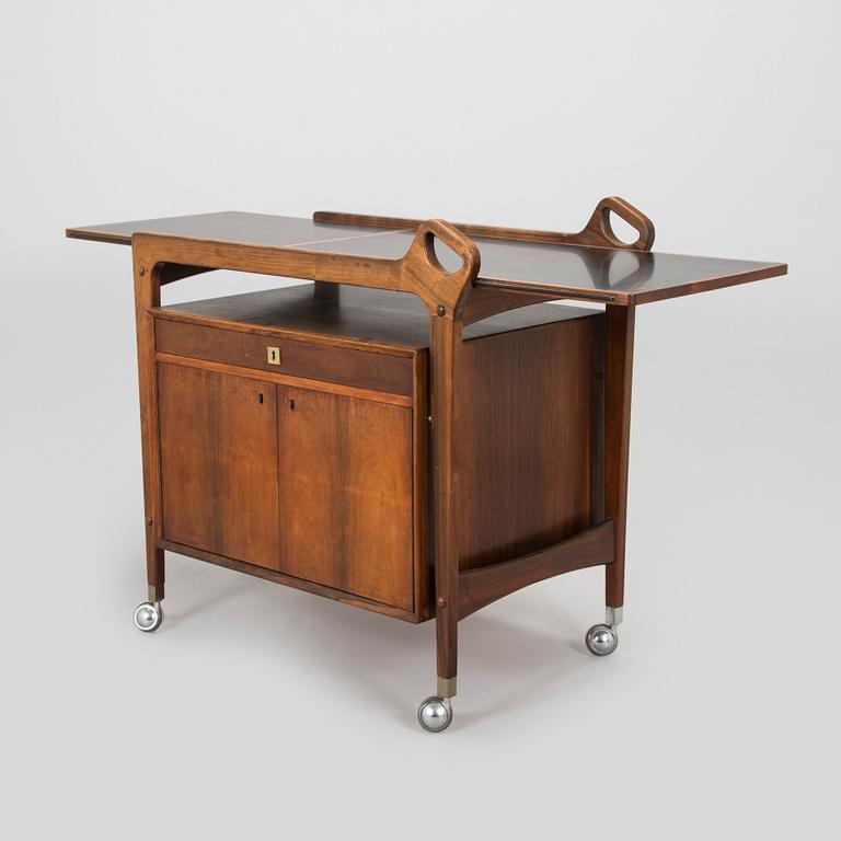Johannes Andersen, serveringsvagn, Dyrlund Smith , Danmark, 1900-talets mitt.