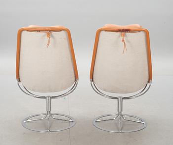 FÅTÖLJER, ett par, "Jetson", Bruno Mathsson, 2008.