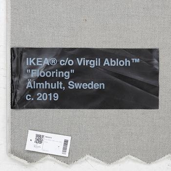 Virgil Abloh, a carpet, 'Kvitto' ('Receipt'), IKEA x Virgil Abloh, the 'MARKERAD' collection, c 197 x 90 cm.