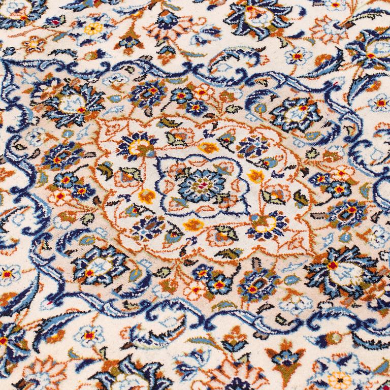 A carpet from Yazd, around 318 x 220 cm.