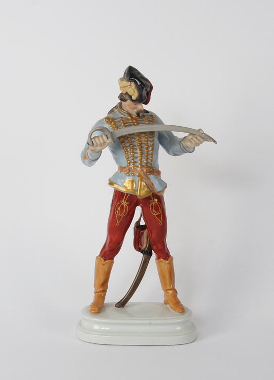 FIGURIN, porslin, Herend.