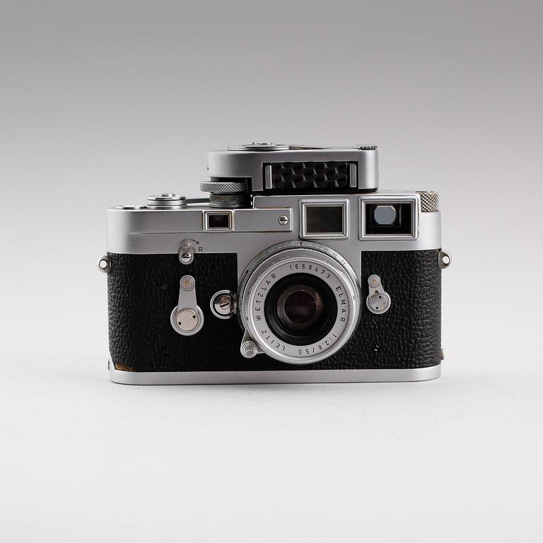 KAMERA, Leica M3 med Leica -Meter, nr. 984878, Wetzlar, Tyskland, 1959.