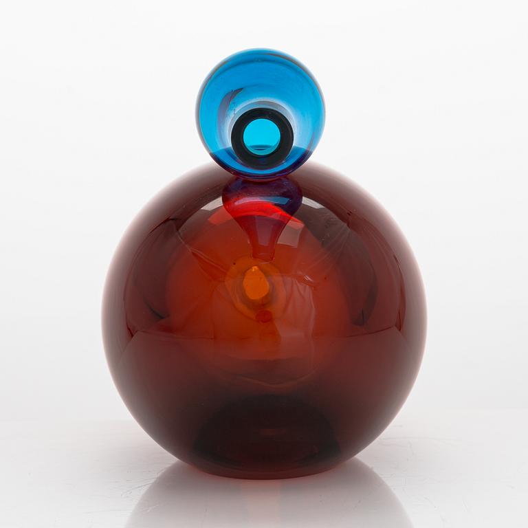 Giorgio Vigna, a glass bird signed G. Vigna, Iittala.