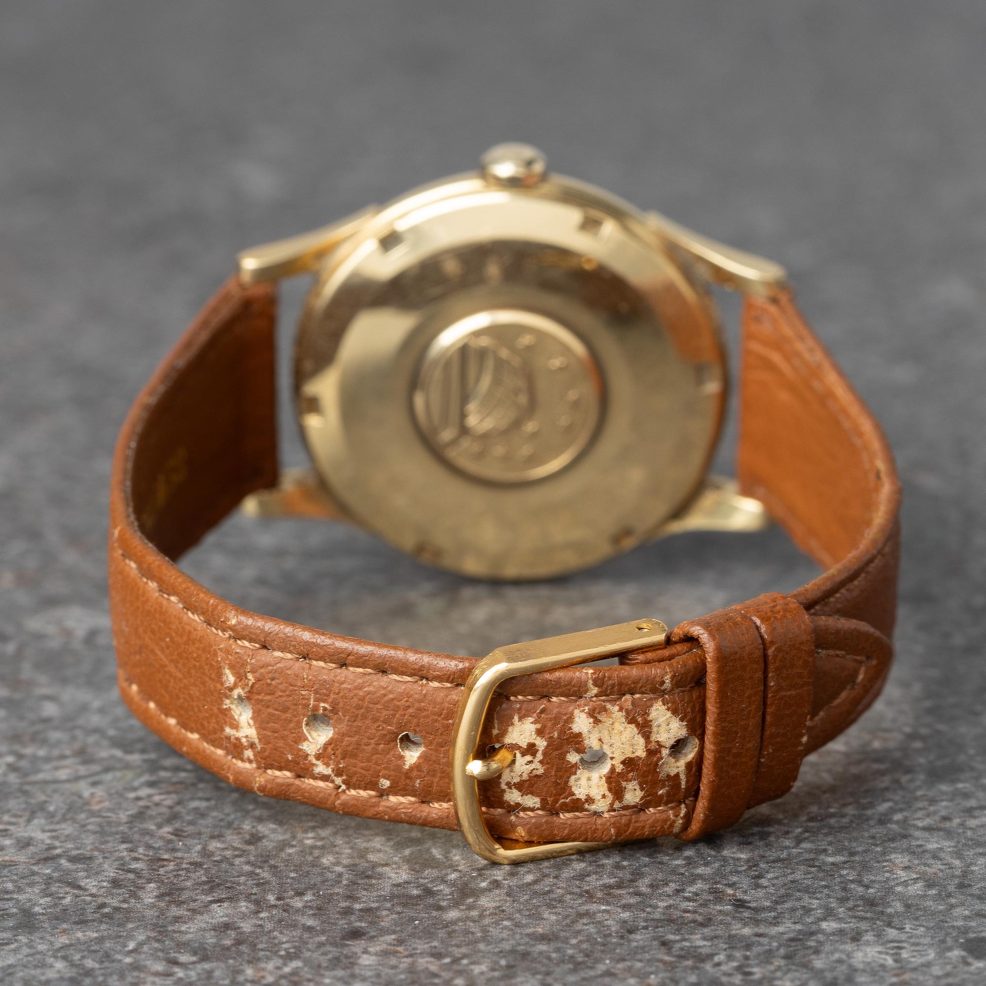 Omega, Constellation, Calendar, "Pie-Pan", ca 1960.