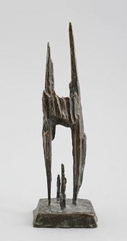 FOLKE TRUEDSSON, skulptur, brons, signerad.