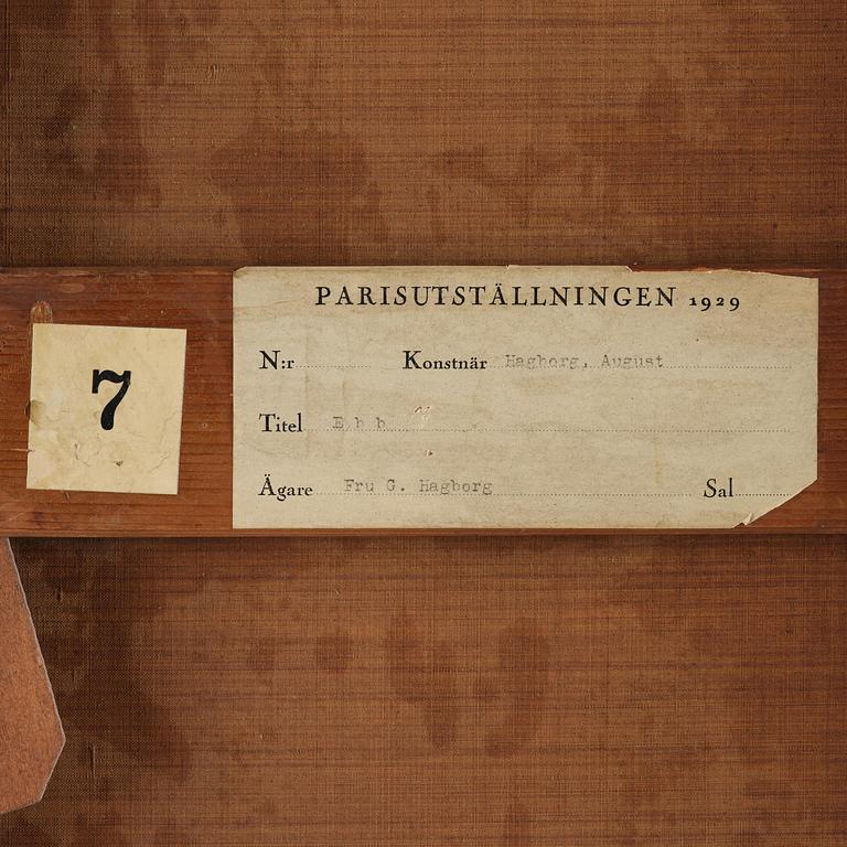 August Hagborg, Low tide, Normandy.