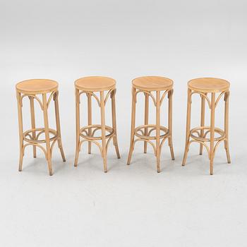 Bar stools, 4 pcs, "No 73", TON.