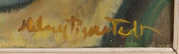 Helny Tigerstedt, oil on canvas, signed.