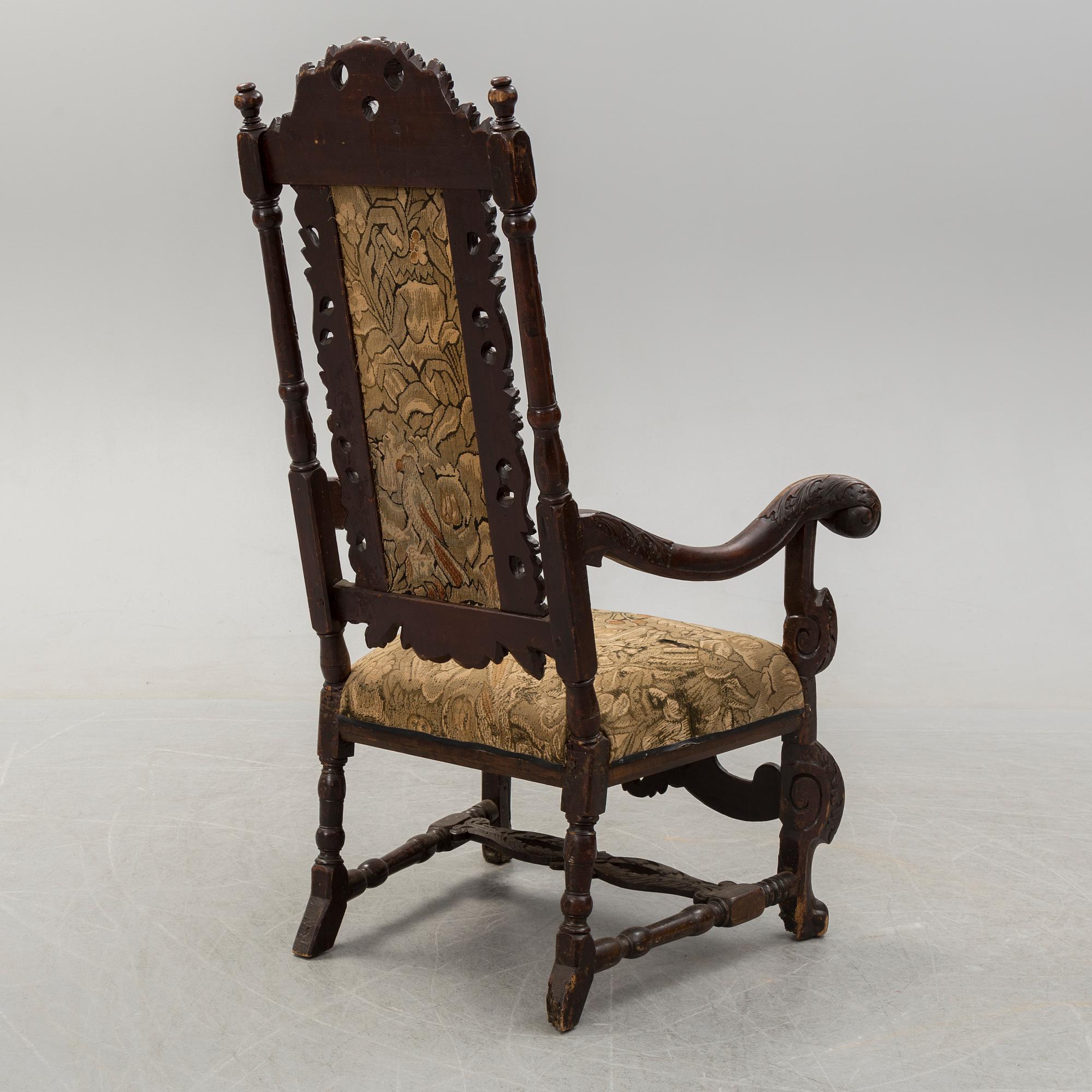 ARMCHAIR, baroque, early 18th century.