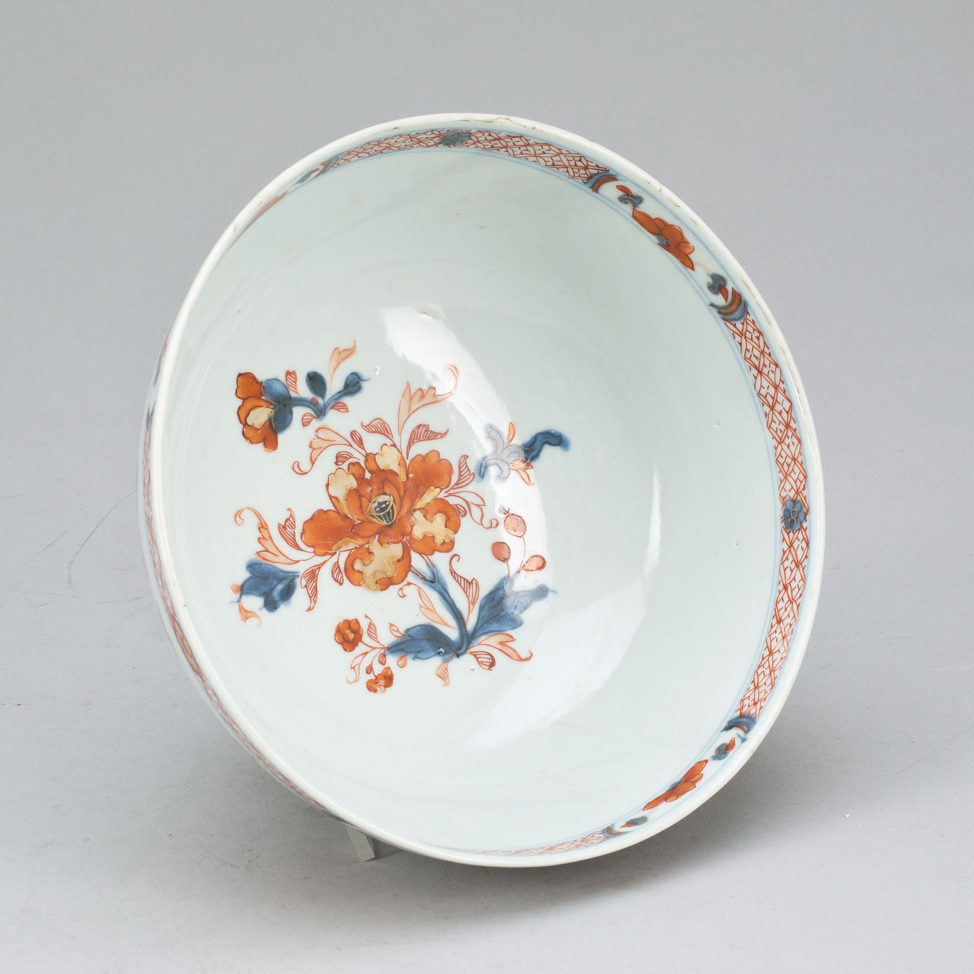 SKÅL, porslin, Kina 1800-tal.