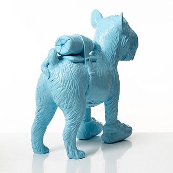 William Sweetlove, "Cloned Griffon Bruxellois with pet bottle" (Blue).