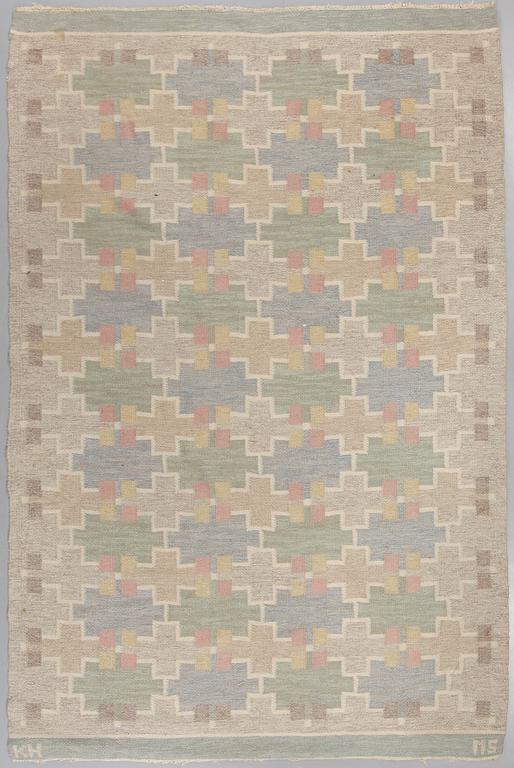 MATTA, rölakan, Maj Svanström, Klockaregårdens Hemslöjd, 242 x159, monogramsignerad, 1900-talets andra hälft.