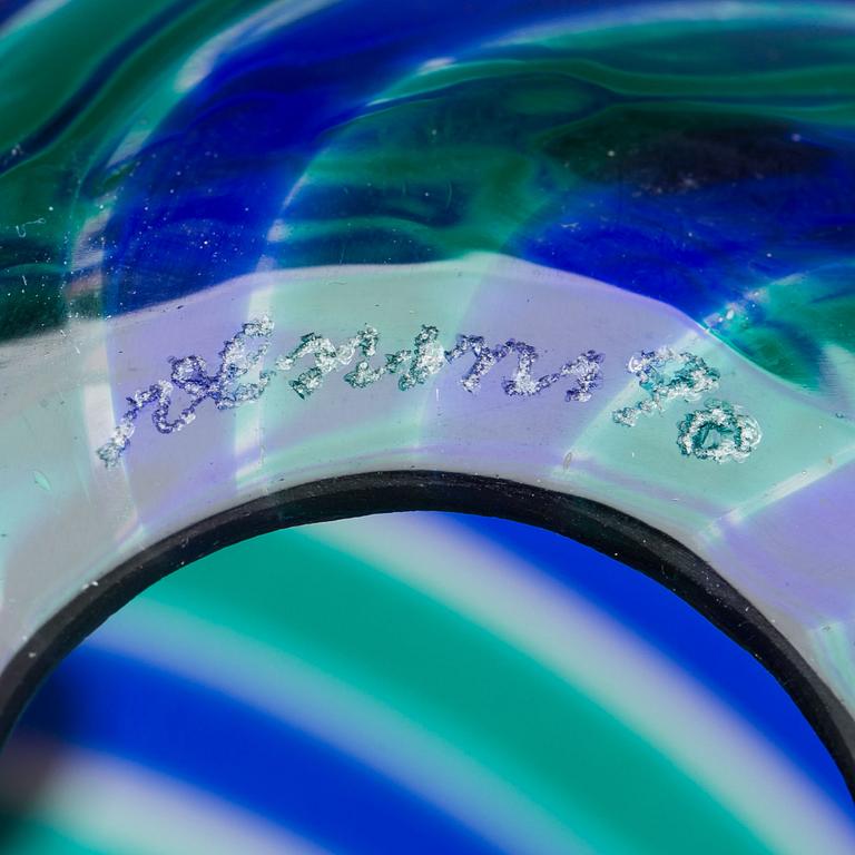 SKULPTUR, glas, Venini, Italien. 1990.