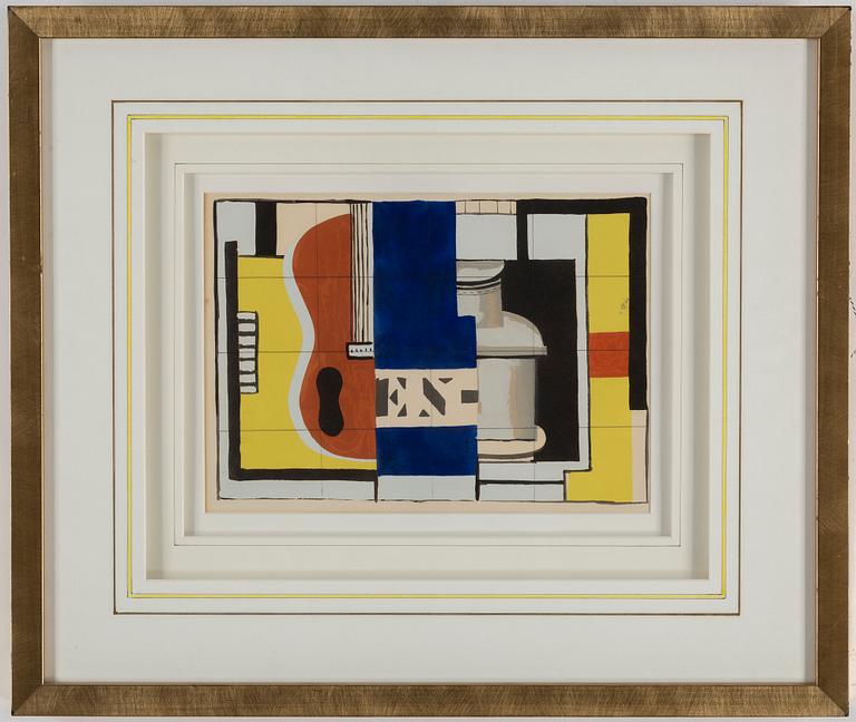 FERNAND LÉGER, Pochoir, Utgiven av J. Bucher och J. Becker, 1933.