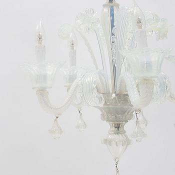 A Venetian style chandelier, 1950's/60's.
