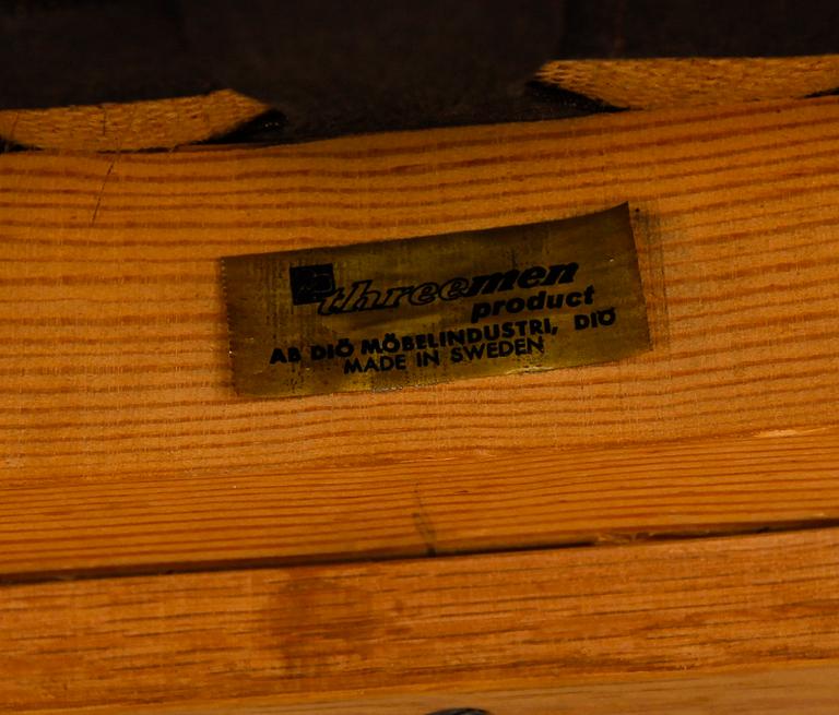 FÅTÖLJER, 1 par, Diö Möbler, 1900-talets andra hälft.