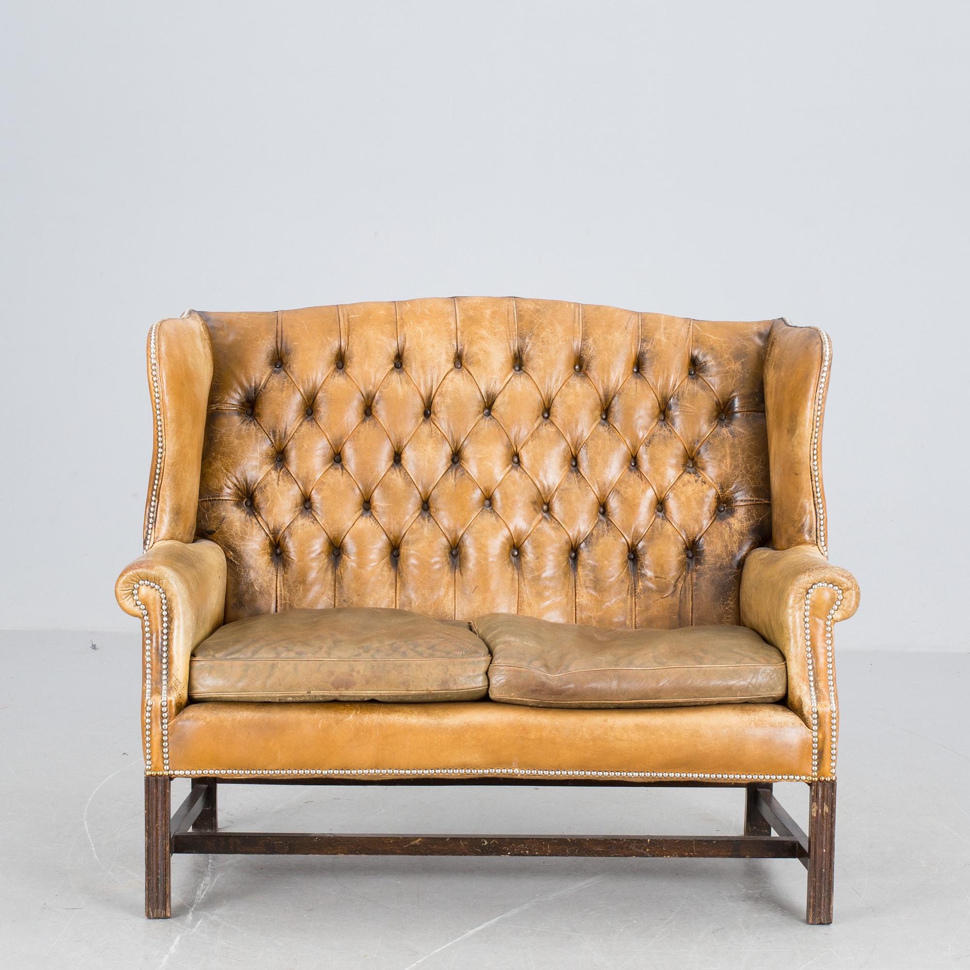SOFFA, Chesterfield modell, 1900-tal.