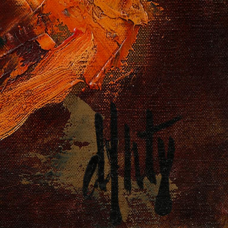 HENRY MAURICE D' ANTY, olja på duk, signerad.
