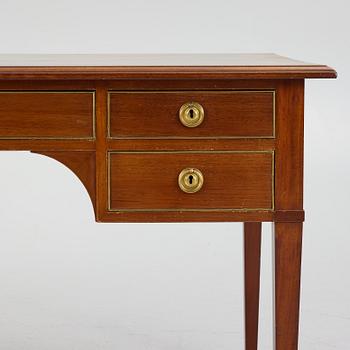 A Gustavian style desk, Lindells Möbelaktiebolag,  Sweden, mid20th century.