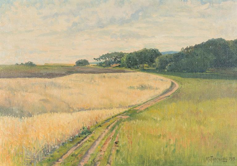 Woldemar Toppelius, Näkymä Arildista.