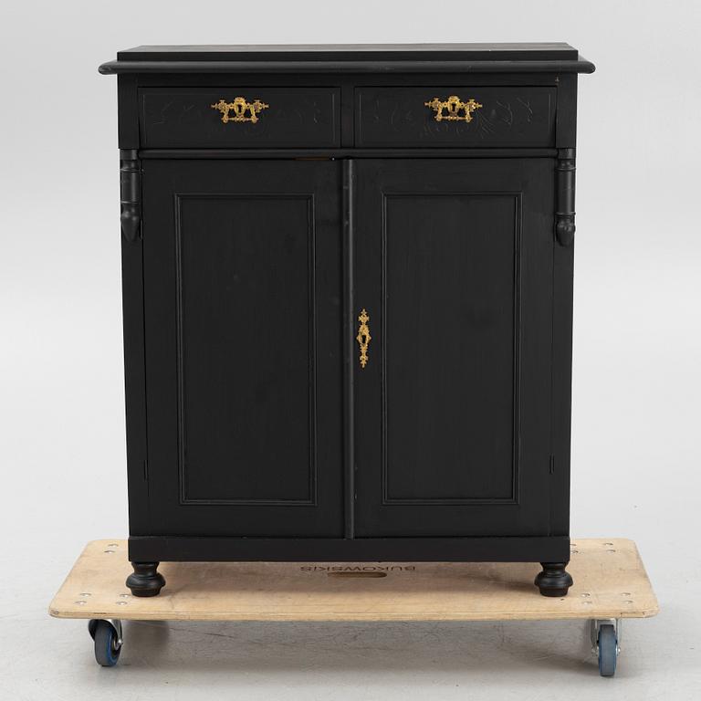 A sideboard, circa 1900.