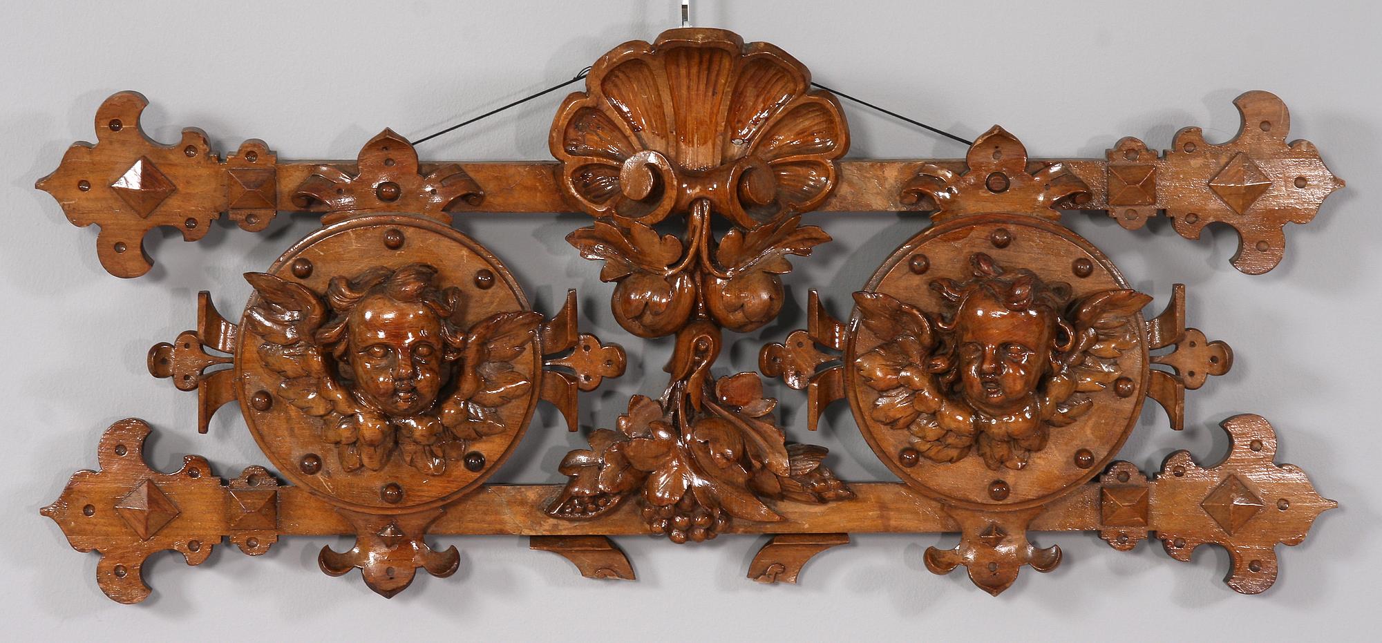 DEKORATIONSELEMENT, omkring sekelskiftet 1800/1900.