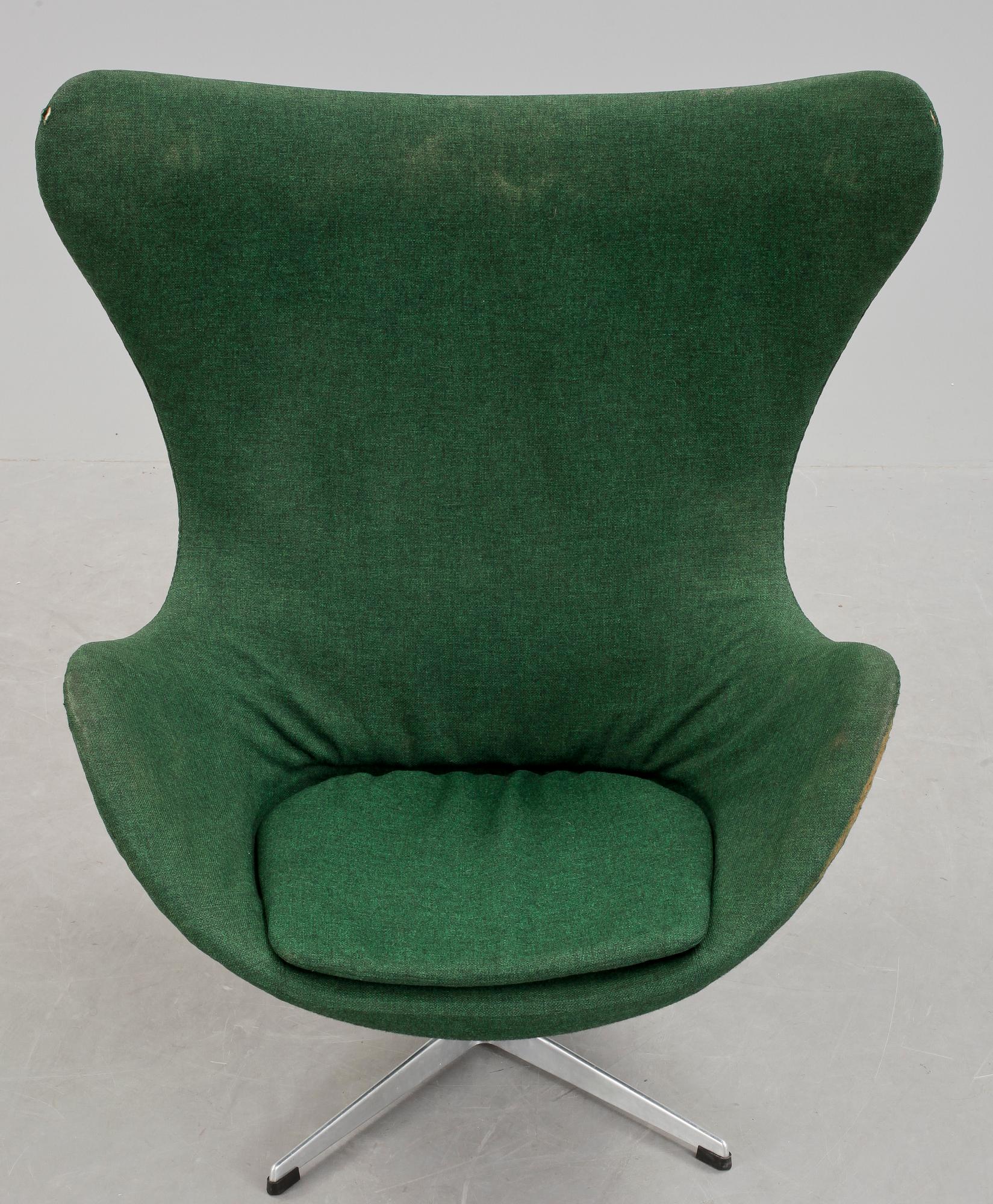 FÅTÖLJ, "Ägget". Arne Jacobsen, Fritz Hansen, Danmark.
