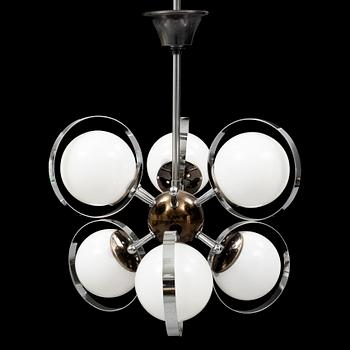 An Italian ceiling light, 1960's/70's.