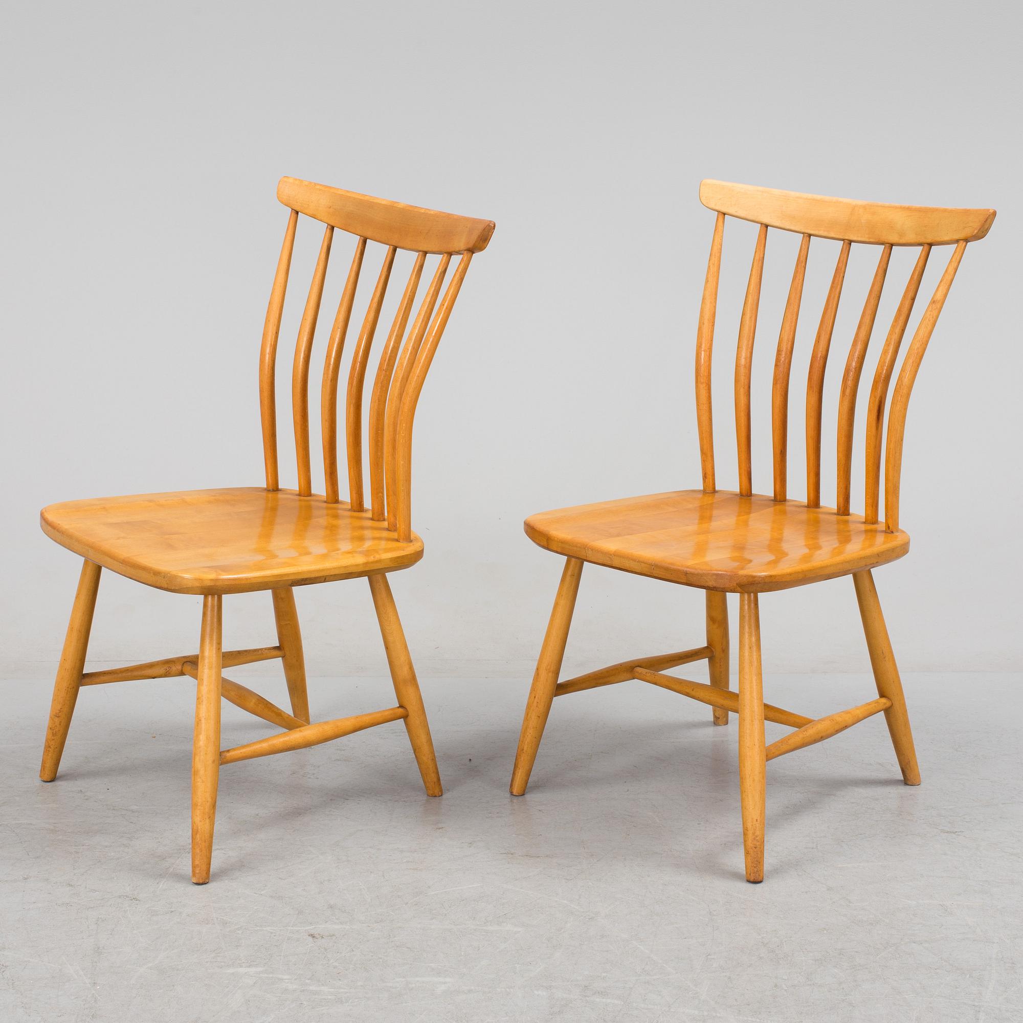 STOLAR, ett par, Åkerblom, 1900-talets andra hälft.