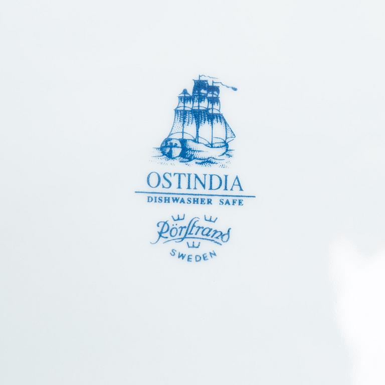 Servis, 18 delar, "Ostindia", Rörstrand, 1900-talets senare hälft.