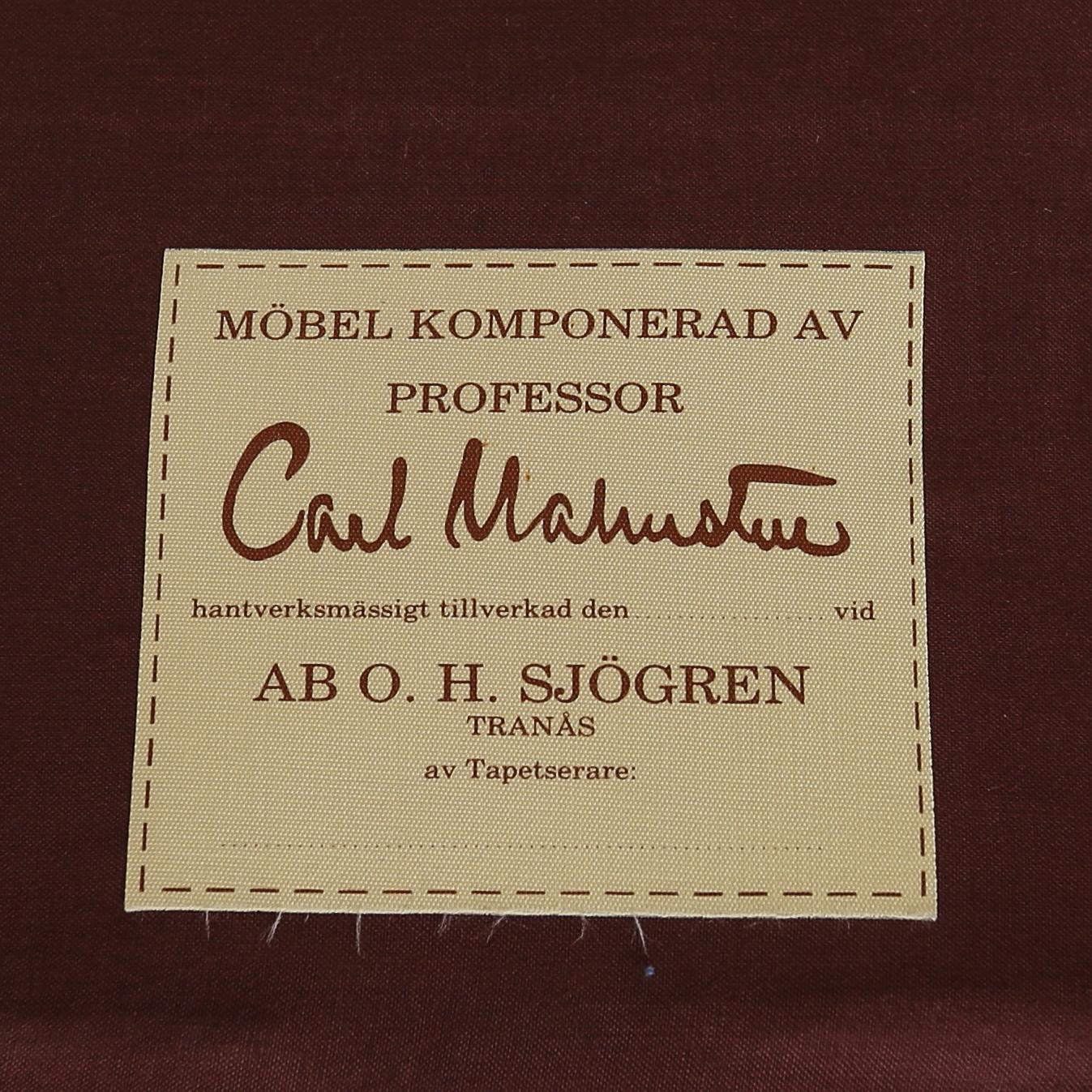 FÅTÖLJ, "Samsas", Carl Malmsten, OH Sjögren, 1900-talets mitt.