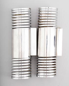 VÄGGLAMPOR, 1 par, 1900-talets mitt.