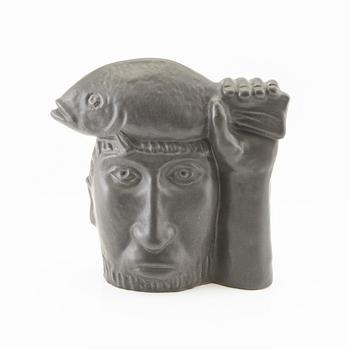 Åke Holm, figurin signerad stengods.