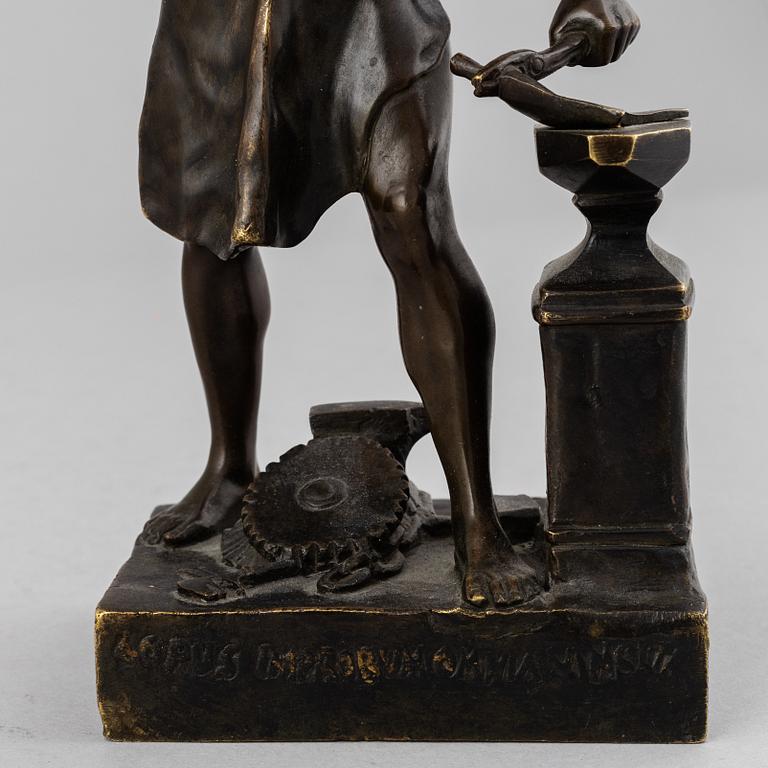 Émile Louis Picault, sculpture. Signed. Foundry mark. Bronze, height 23 cm.
