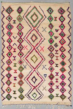 A rug, Morocco, ca 245 x 156 cm.