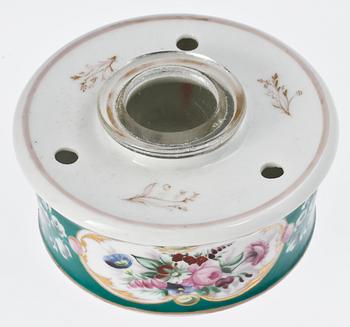 BLÄCKHORN, porslin, Gardner, Ryssland, 1900-tal.