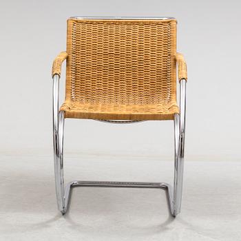 LUDWIG MIES VAN DER ROHE, ARMCHAIR, "MR 20",  designed 1927.