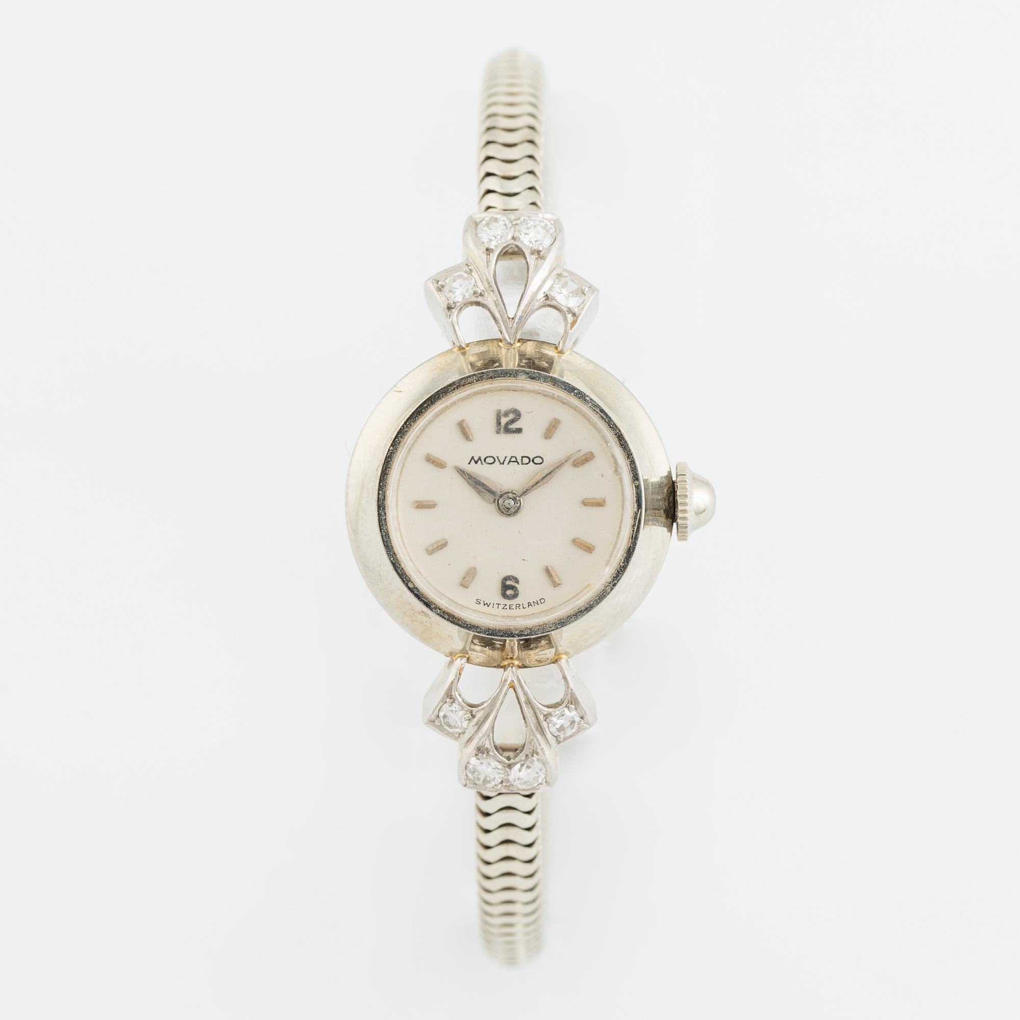 Movado, wristwatch, 19 mm,