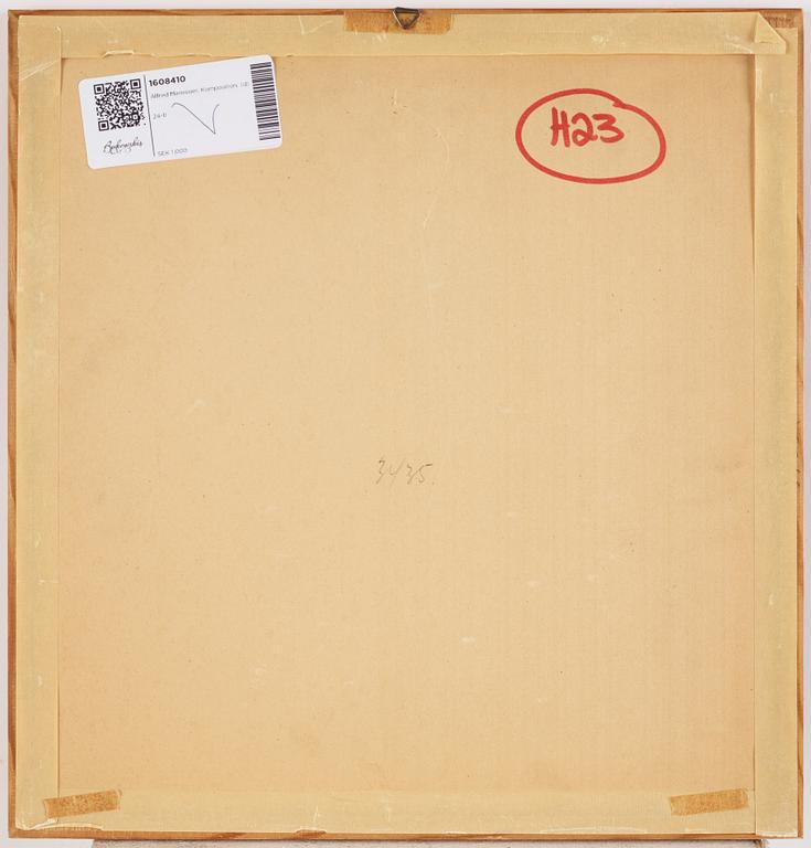 Alfred Manessier, "Printemps précoce/
Printemps rose espagnol (Amandier)".