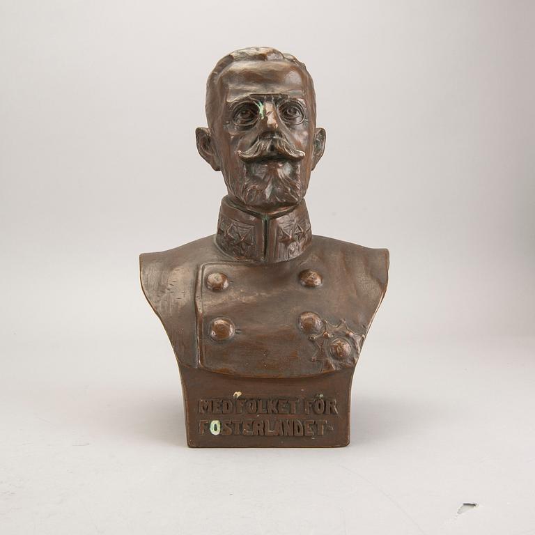 Frans Törnegren, skulptur signerad 1915.