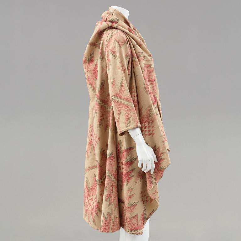 A ethnic patterned coat by Ralph Lauren.