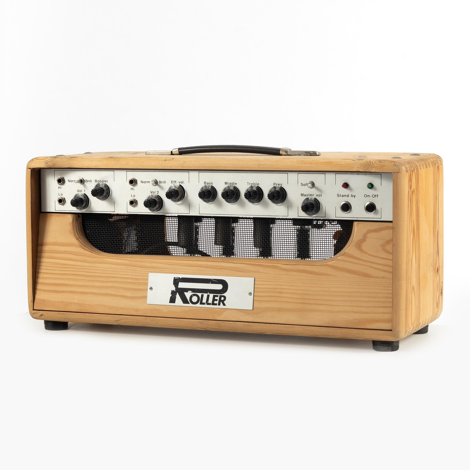 Roller, "Cuntroller 9", guitar amplifier, Sweden, 1980s.