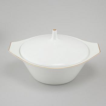 SERVISDELAR, 79 st, porslin, Rosenthal, 1900-talets andra hälft.