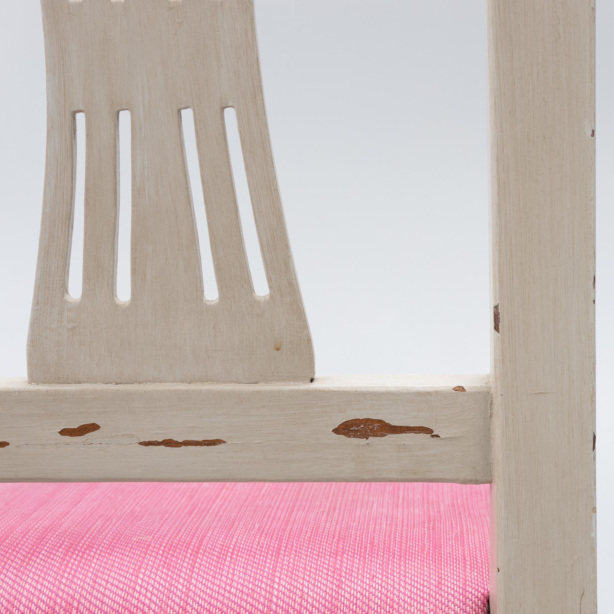 Stolar, 5 st, omkring år 1800, Sengustavianska.