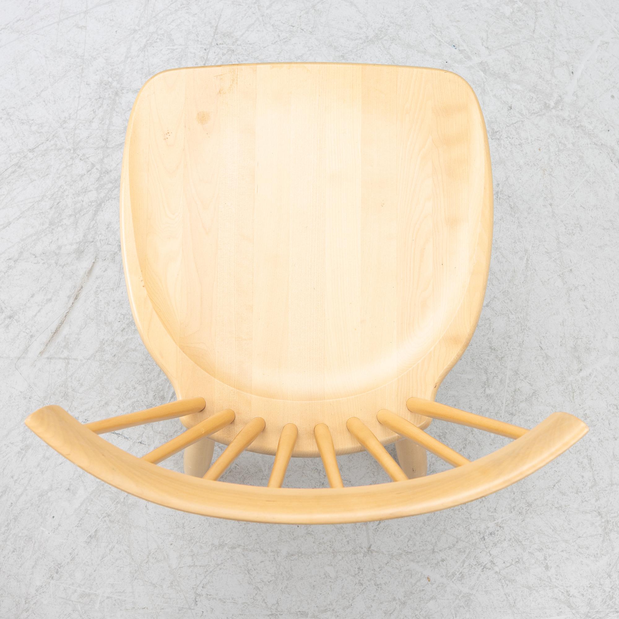 Carl Malmsten, chairs, a pair, "Lilla Åland", Stolab, 2007.