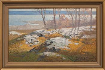 OLOF WALFRID NILSSON (SVERIGE), oljemålning.