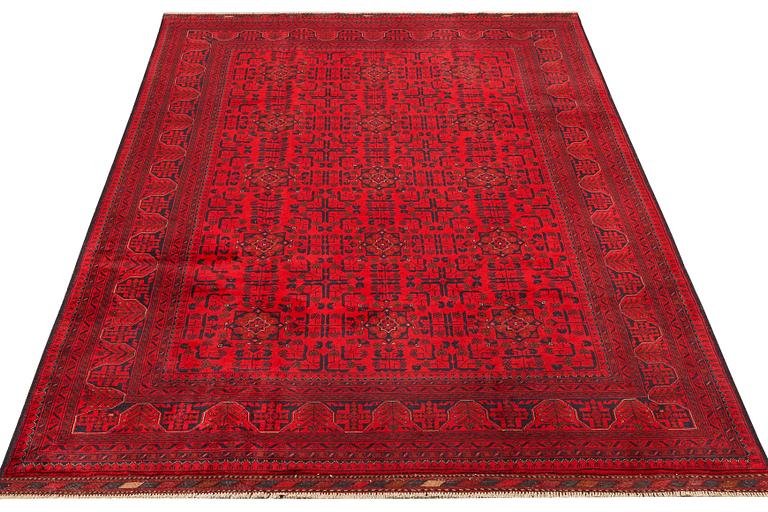 An Afghan Mamluk carpet, c. 292 x 204 cm.