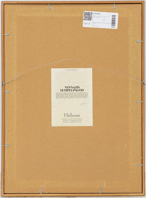 Benji Asada, "The Pagoda of Ninnaji Temple".