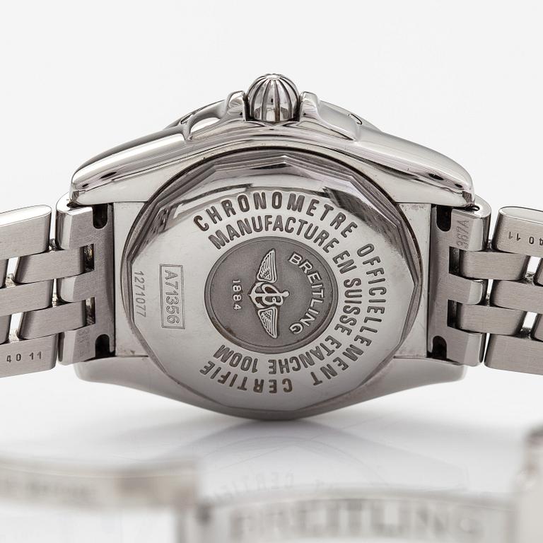 Breitling, Galactic, wristwatch, 32 mm.